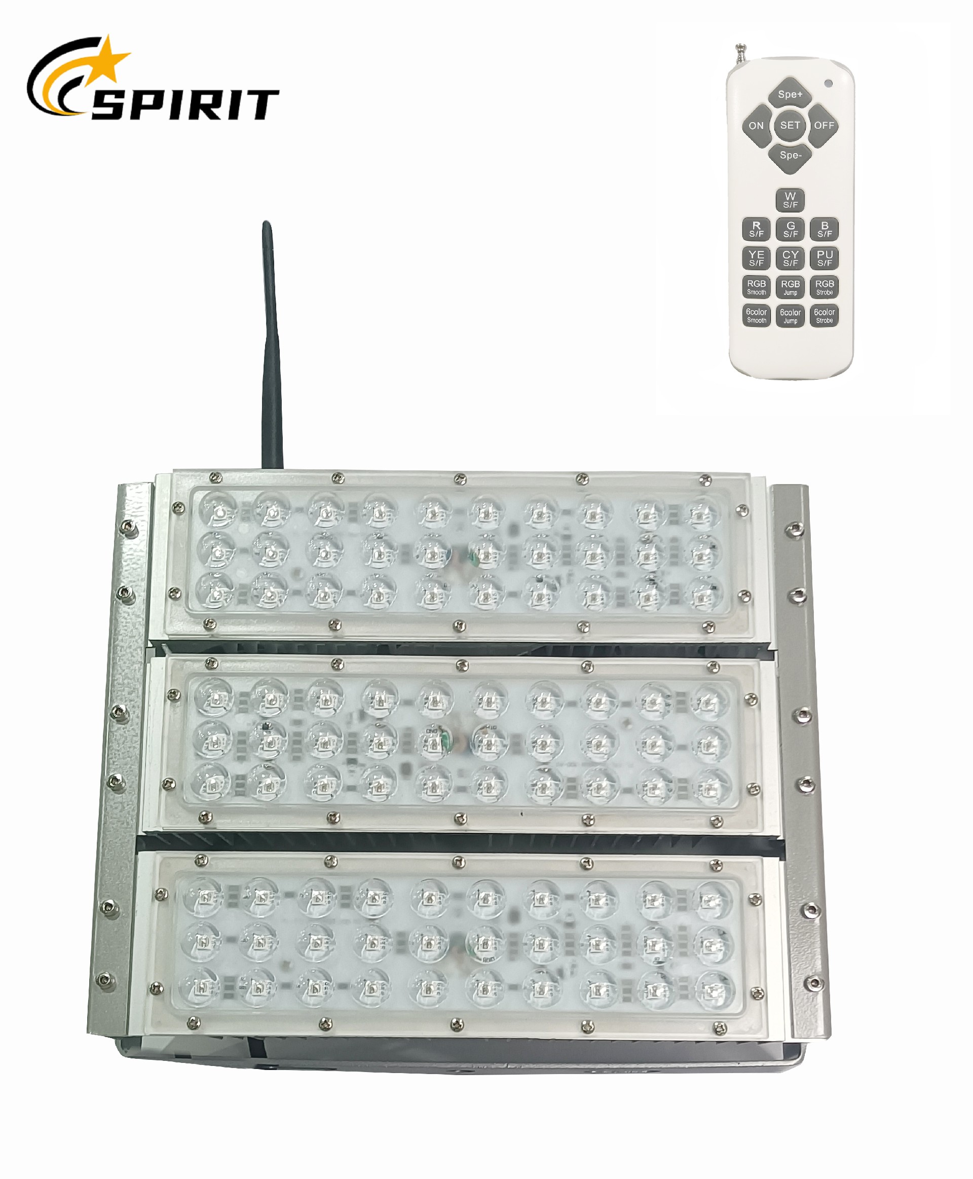 NEW 150W AUTOMATIC RGB LED FLOOD LIGHT HEADLIGHTS