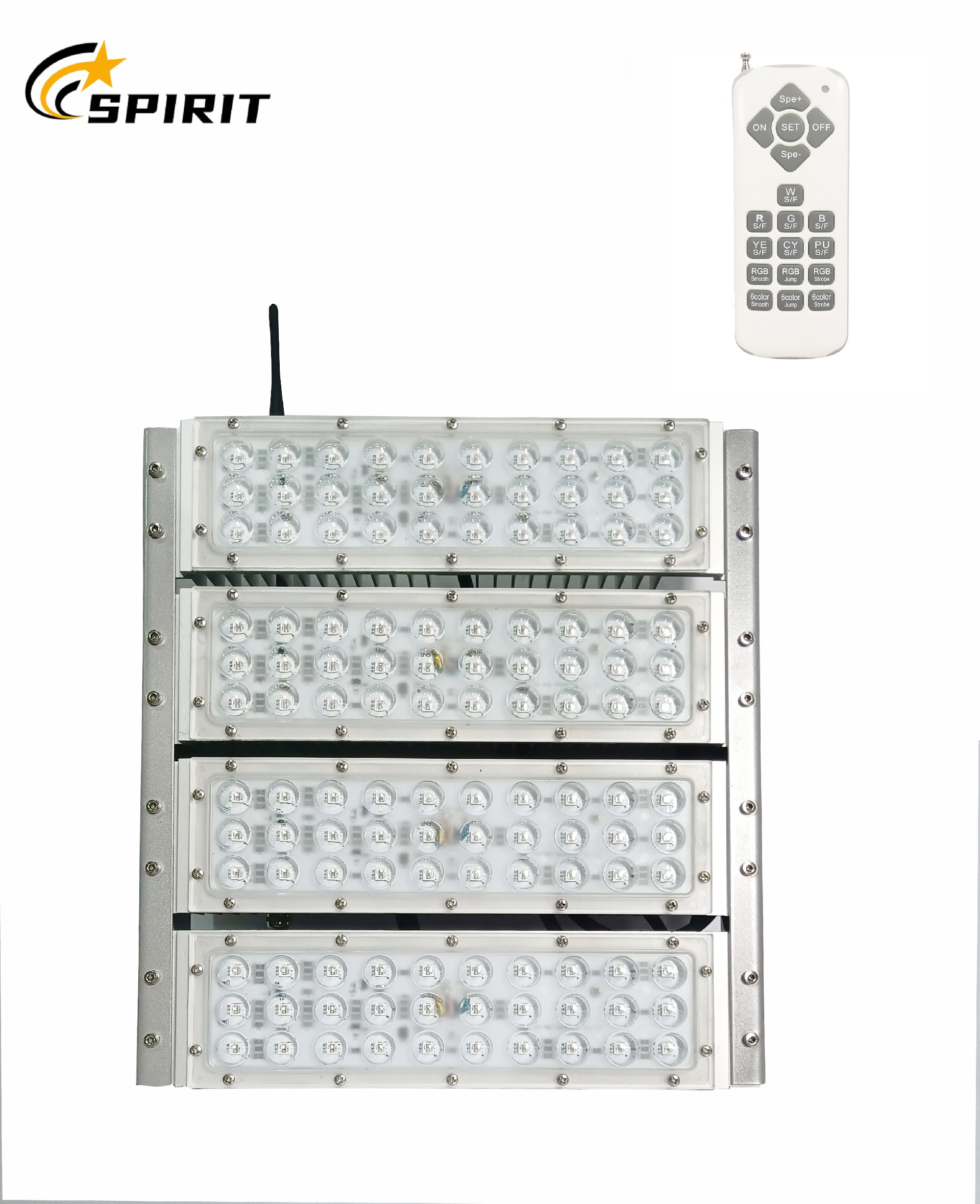 NEW 200W AUTOMATIC RGB LED FLOOD LIGHT HEADLIGHTS